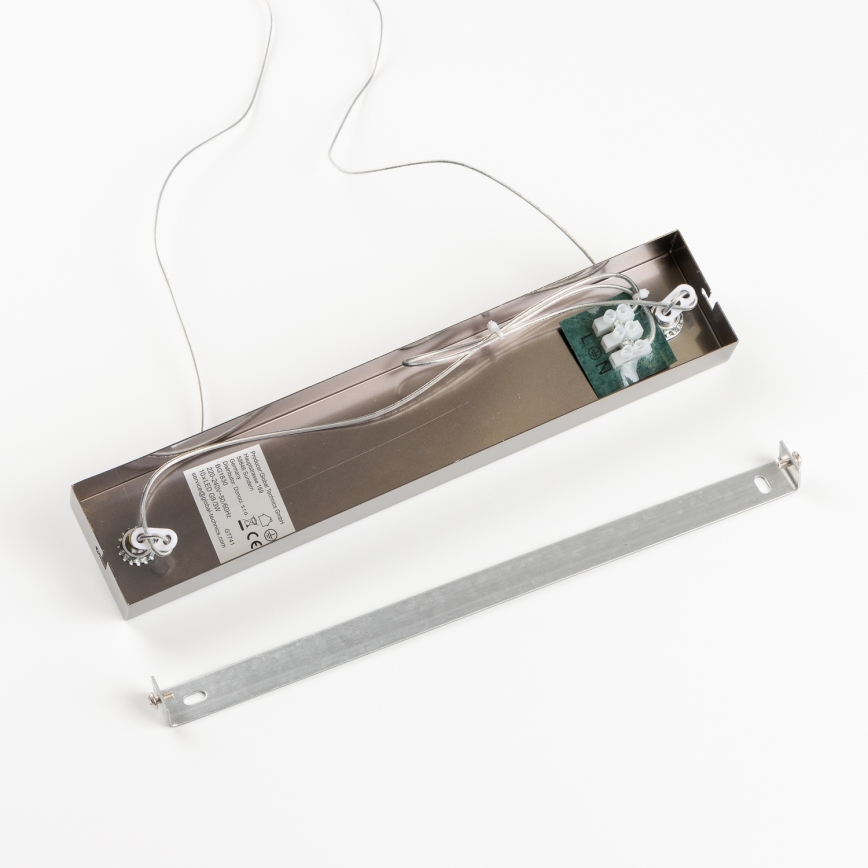 Brilagi - LED Lühter MILLA 10xG9/3W/230V läikiv kroom/suitsune