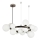 Brilagi - LED Lühter MILLA 15xG9/3W/230V läikiv kroom/valge
