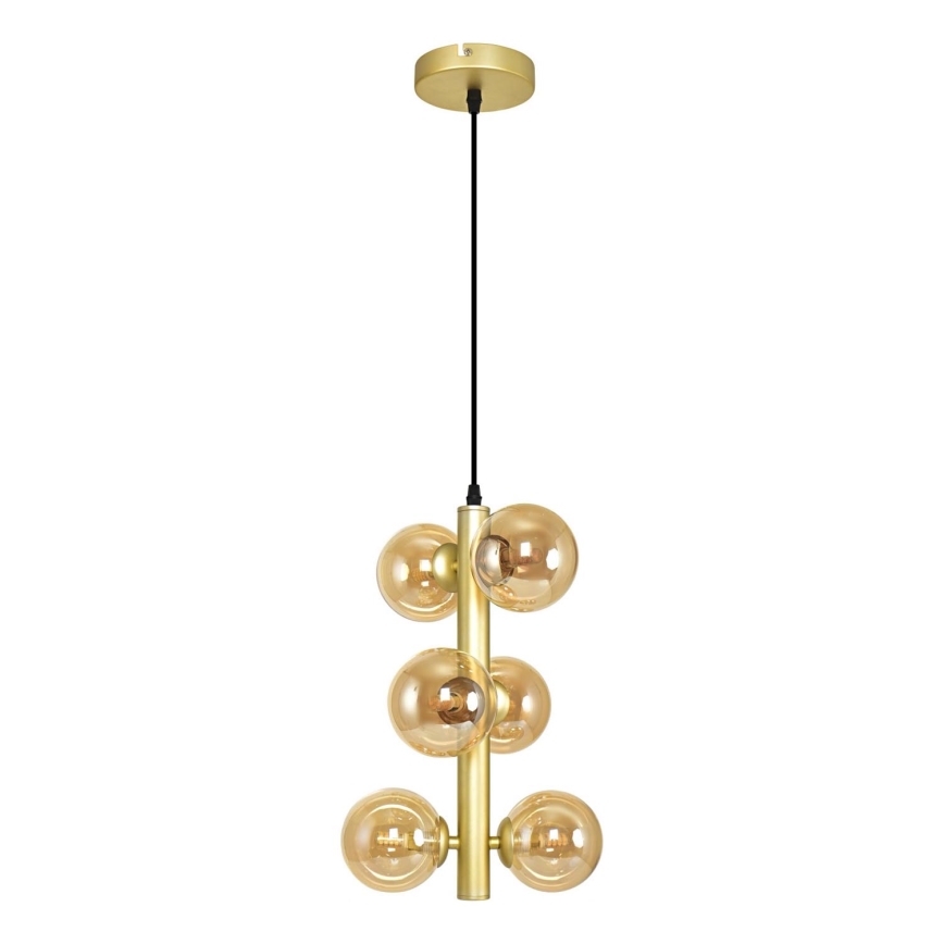 Brilagi - LED Lühter MILLA 6xG9/3W/230V kuldne