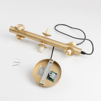 Brilagi - LED Lühter MILLA 6xG9/3W/230V kuldne/valge