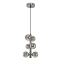 Brilagi - LED Lühter MILLA 6xG9/3W/230V läikiv kroom/suitsune