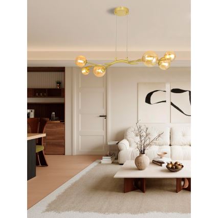 Brilagi - LED Lühter MISTEL 6xG9/3W/230V kuldne