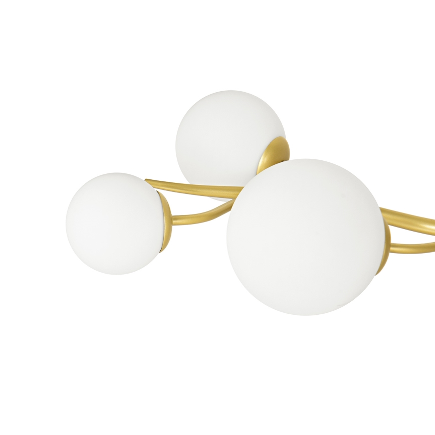 Brilagi - LED Lühter MISTEL 6xG9/3W/230V kuldne/valge