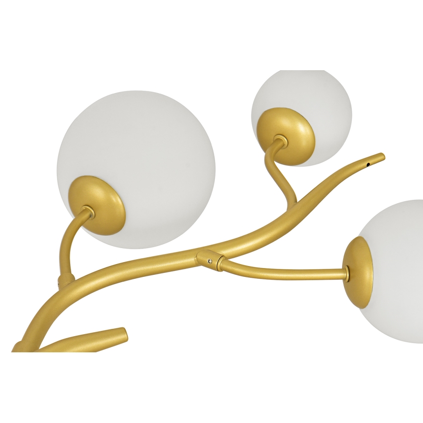 Brilagi - LED Lühter MISTEL 6xG9/3W/230V kuldne/valge