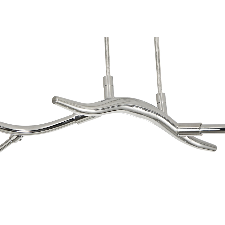 Brilagi - LED Lühter MISTEL 6xG9/3W/230V läikiv kroom/suitsune