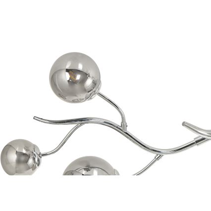 Brilagi - LED Lühter MISTEL 6xG9/3W/230V läikiv kroom/suitsune