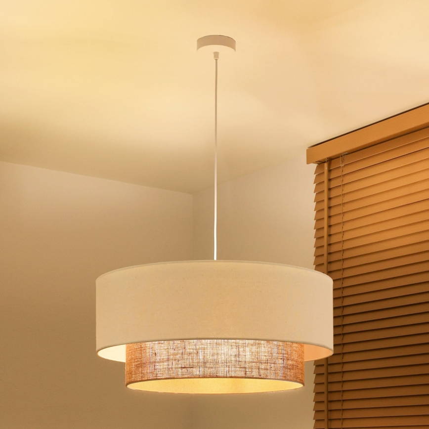 Brilagi - LED-lühter riputuskaabliga BOHO STYLE 3xE27/15W/230V läbimõõt 60 cm