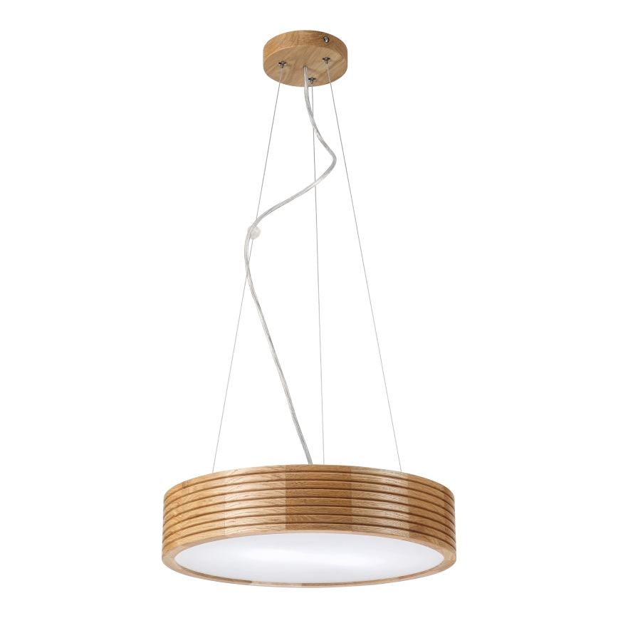 Brilagi - LED-lühter riputuskaabliga CARVALHO MODERN 2xE27/60W/230V tamm, läbimõõt 37,5 cm