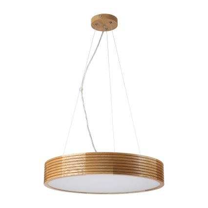 Brilagi - LED-lühter riputuskaabliga CARVALHO MODERN 3xE27/60W/230V tamm läbimõõt 47,5 cm