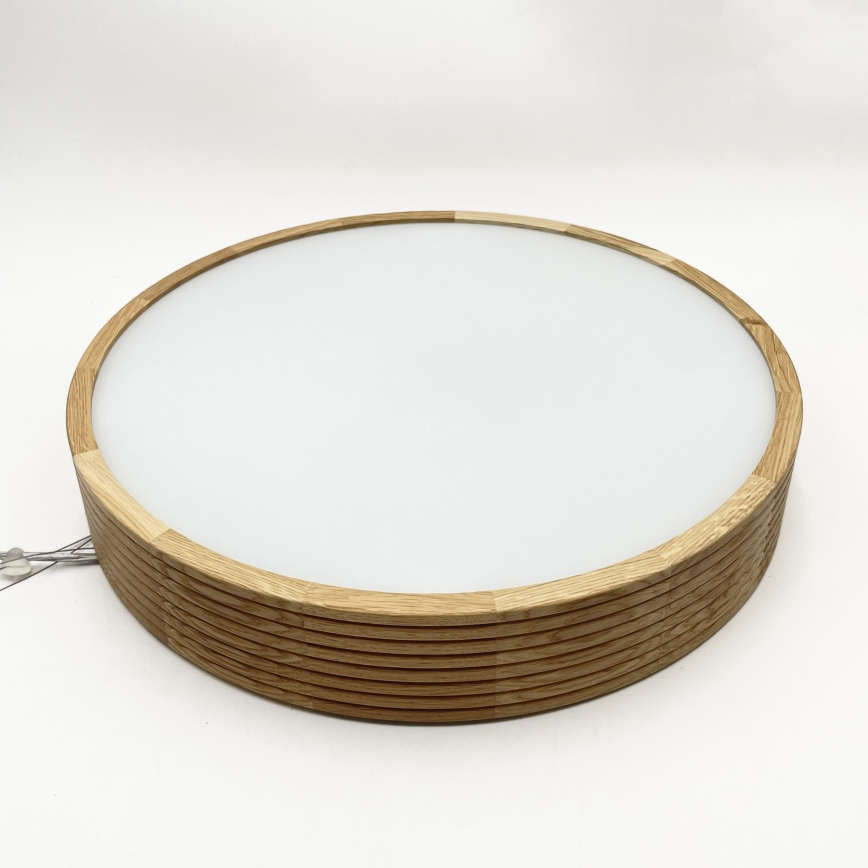 Brilagi - LED-lühter riputuskaabliga CARVALHO MODERN 3xE27/60W/230V tamm läbimõõt 47,5 cm