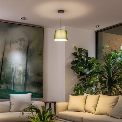 Brilagi - LED-lühter riputuskaabliga CERIA 1xE27/40W/230V läbimõõt 30 cm roheline