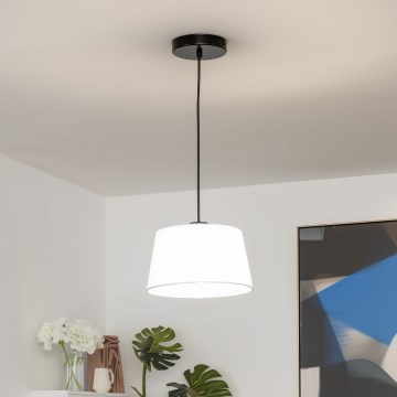 Brilagi - LED-lühter riputuskaabliga CERIA 1xE27/40W/230V Ø 25 cm valge
