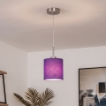 Brilagi - LED-lühter riputuskaabliga NUBILA 1xE27/60W/230V, läbimõõt 14 cm, lilla