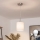 Brilagi - LED-lühter riputuskaabliga NUBILA 1xE27/60W/230V läbimõõt 14 cm valge