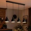 Brilagi - LED-lühter riputuskaabliga RIDDY 4xE27/60W/230V must