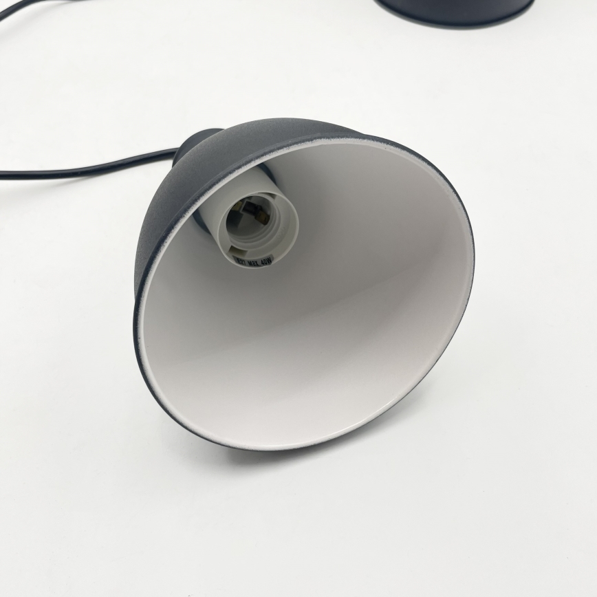 Brilagi - LED-lühter riputuskaabliga RIDDY 4xE27/60W/230V must