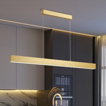 Brilagi - LED Lühter SLEEKLINE LED/40W/230V 3000/4500/6000K kuldne
