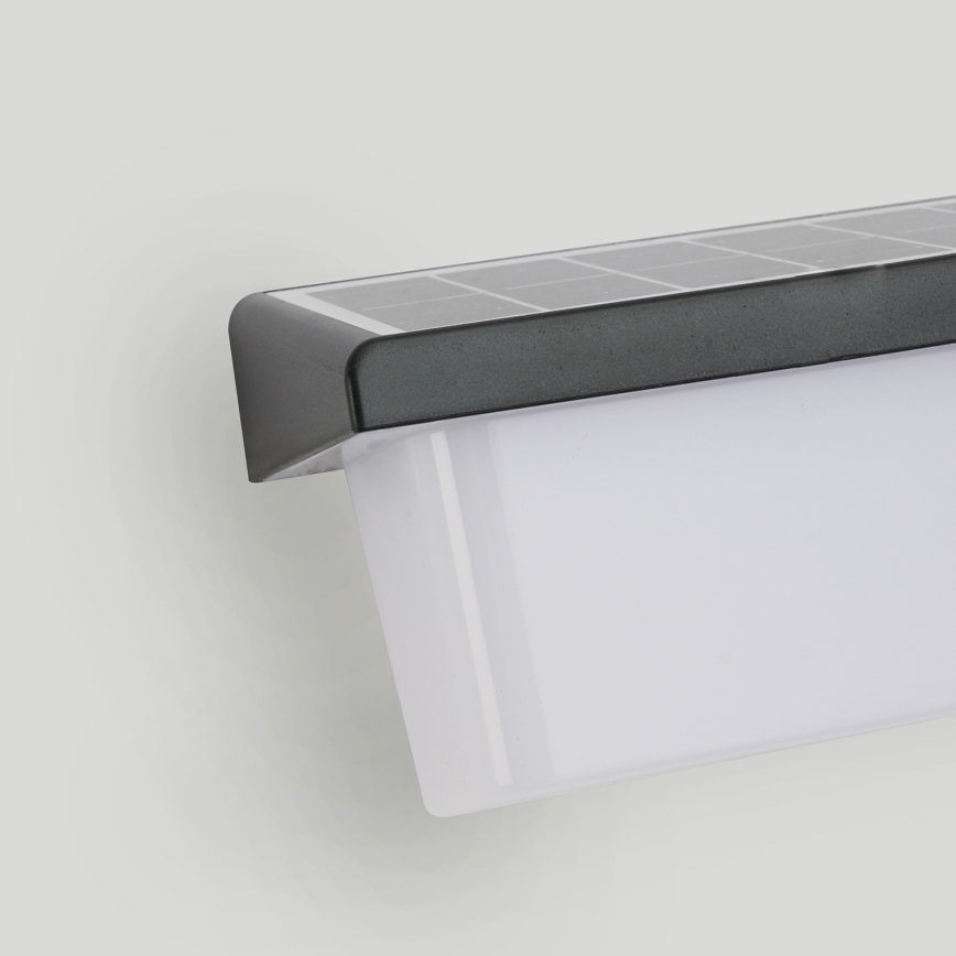 Brilagi - LED päikeseenergia seinavalgusti anduriga SUN RAY LED/6W/3,7V 2200 mAh IP44