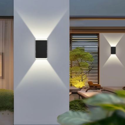 Brilagi - LED päikese seinavalgusti SUN GUARD LED/2W/3,7V 2000 mAh IP45