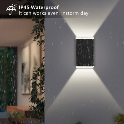 Brilagi - LED päikese seinavalgusti SUN GUARD LED/2W/3,7V 2000 mAh IP45