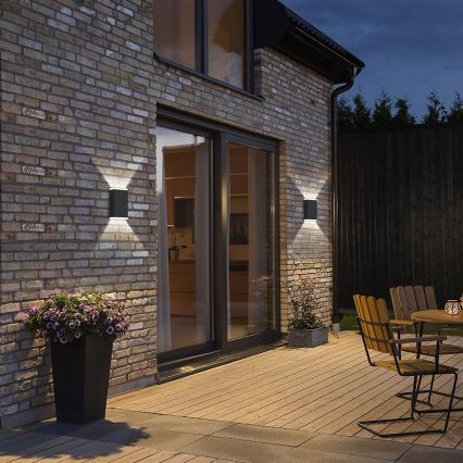 Brilagi - LED päikese seinavalgusti SUN GUARD LED/2W/3,7V 2000 mAh IP45