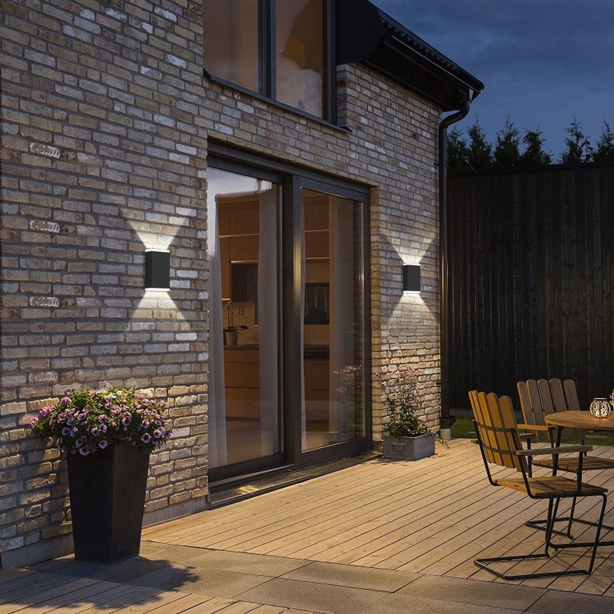 Brilagi - LED päikese seinavalgusti SUN GUARD LED/2W/3,7V 2000 mAh IP45