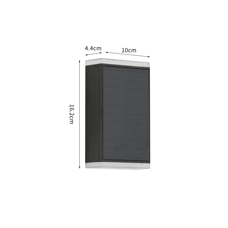 Brilagi - LED päikese seinavalgusti SUN GUARD LED/2W/3,7V 2000 mAh IP45