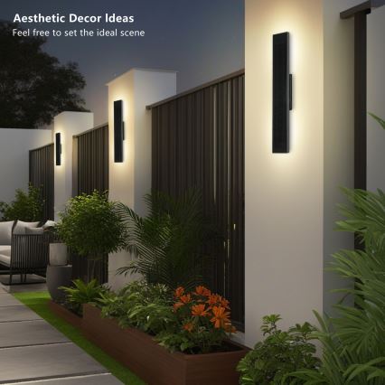 Brilagi - hämardatav LED-päikese seinavalgusti SUN LED/4W/230V 60 cm 4000 mAh IP44