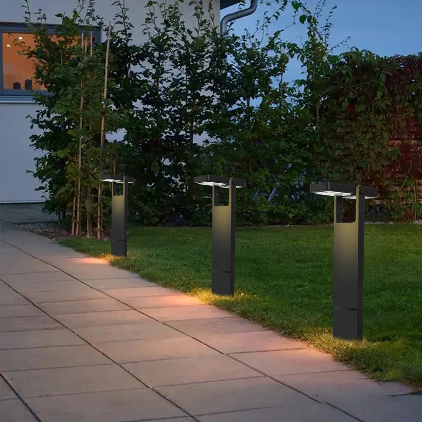 Brilagi - LED päikeseenergia lamp SUN SPIKE LED/4W/3,7V 2200 mAh IP44