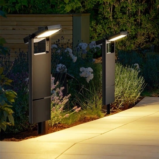 Brilagi - LED päikeseenergia lamp SUN SPIKE LED/4W/3,7V 2200 mAh IP44