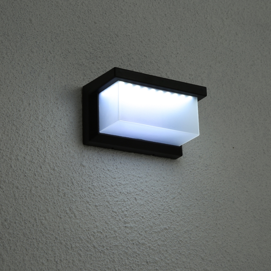 Brilagi - LED Päikesepaneeliga seinavalgusti koos anduriga BRICK LED/12W/5,5V 1200 mAh IP65