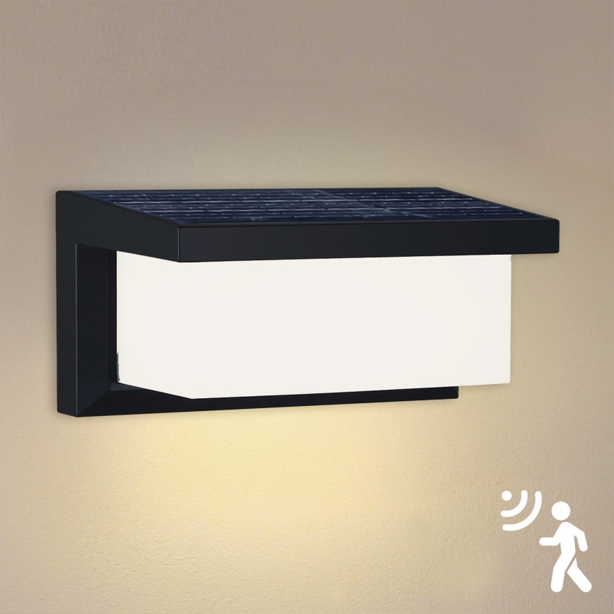 Brilagi - LED Päikesepaneeliga seinavalgusti koos anduriga BRICKY LED/5W/6V 4000 mAh IP65