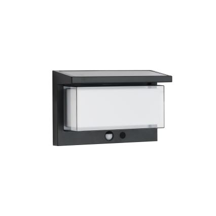 Brilagi - LED Päikesepaneeliga seinavalgusti koos anduriga PÄIKE LUME LED/10W/3,7V 4000 mAh IP44
