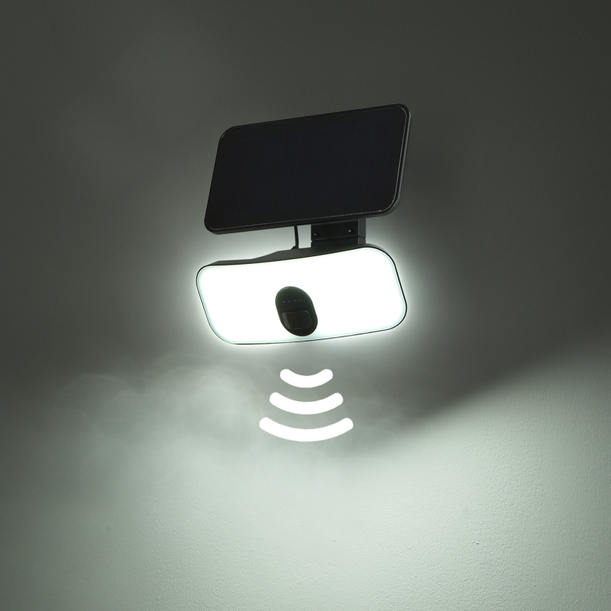 Brilagi - LED Päikesepaneeliga seinavalgusti koos anduriga ROOF LED/13W/5V 4000 mAh IP65