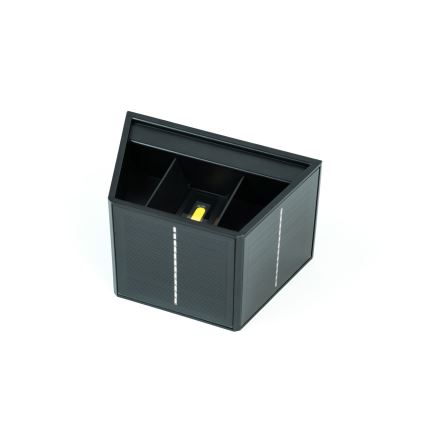 Brilagi - LED Päikesepaneeliga seinavalgusti koos anduriga SOLAR CUBE LED/2W/3,2V 1300 mAh IP54