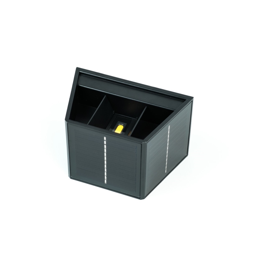 Brilagi - LED Päikesepaneeliga seinavalgusti koos anduriga SOLAR CUBE LED/2W/3,2V 1300 mAh IP54
