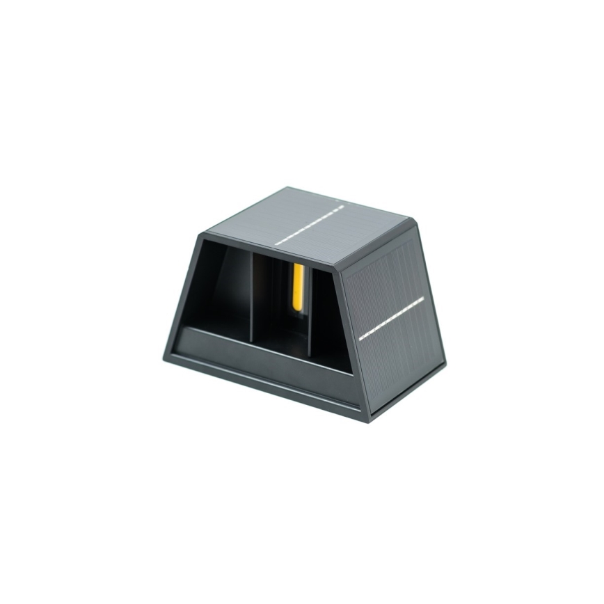 Brilagi - LED Päikesepaneeliga seinavalgusti koos anduriga SOLAR CUBE LED/2W/3,2V 1300 mAh IP54