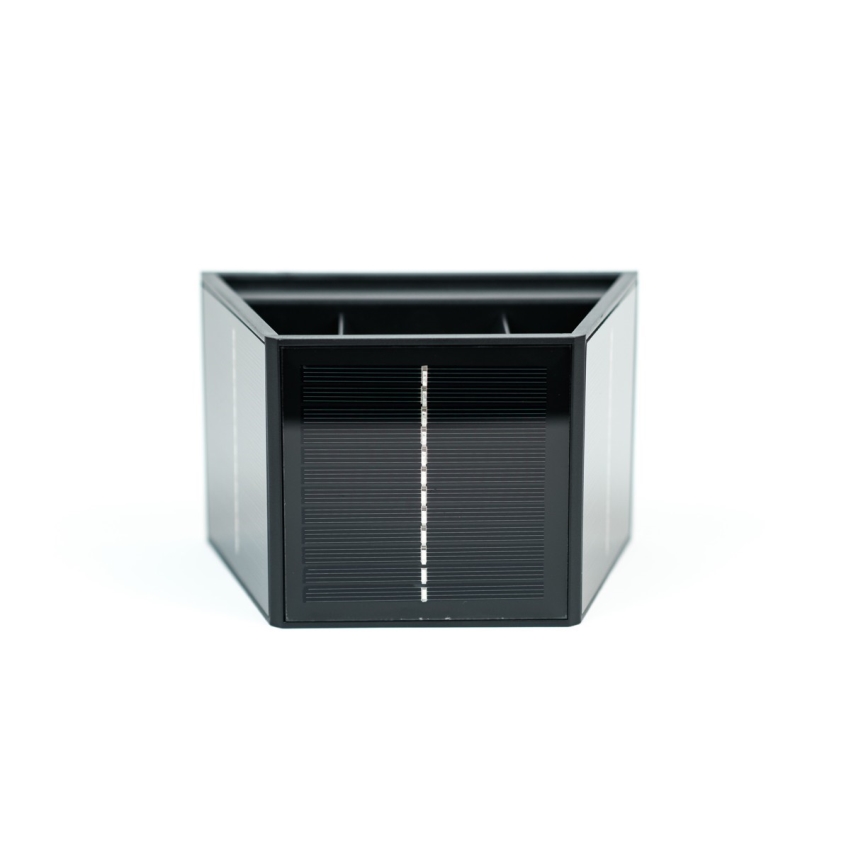 Brilagi - LED Päikesepaneeliga seinavalgusti koos anduriga SOLAR CUBE LED/2W/3,2V 1300 mAh IP54