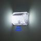 Brilagi - LED Päikesepaneeliga seinavalgusti koos anduriga WALLIE LED/4W/5,5V 6500K IP64 hõbedane