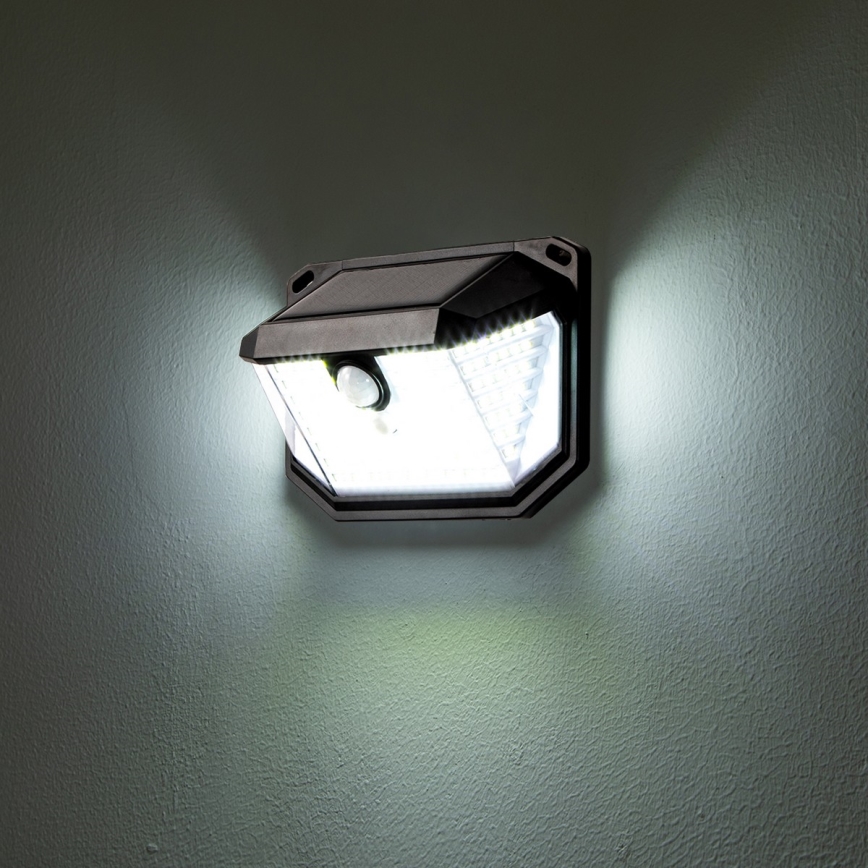 Brilagi - LED Päikesepaneeliga seinavalgusti koos anduriga WALLIE LED/4W/5,5V 1200mAh 6500K IP65