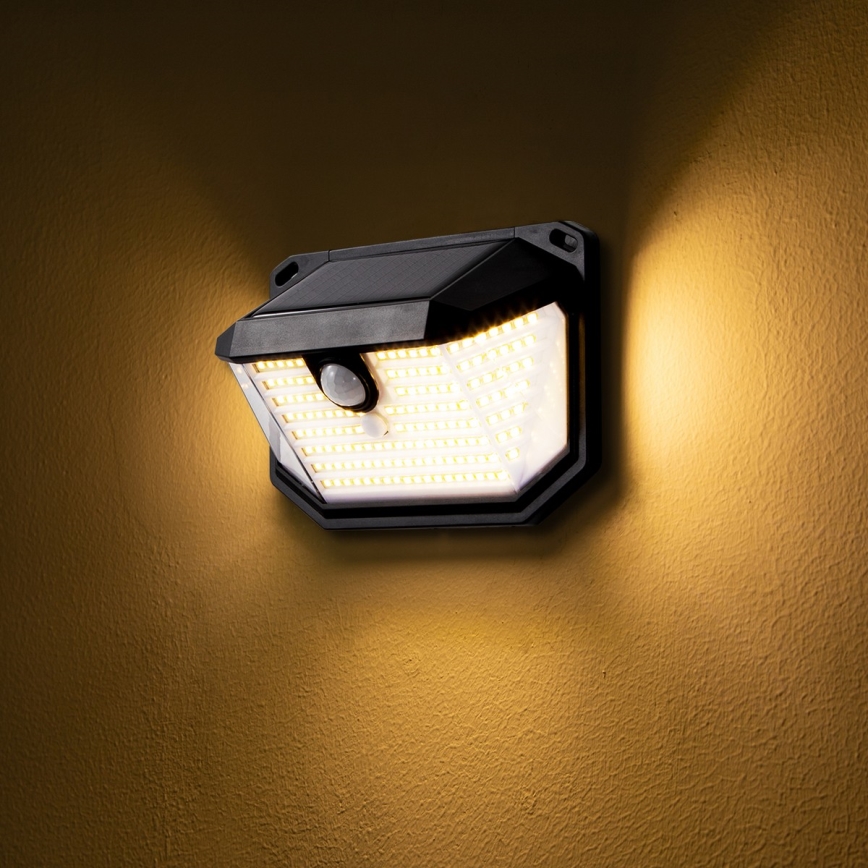 Brilagi - LED Päikesepaneeliga seinavalgusti koos anduriga WALLIE LED/4W/5,5V 1200 mAh 3000K IP65