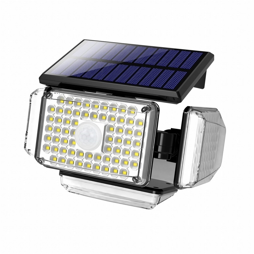Brilagi - LED Päikesepaneeliga seinavalgusti koos anduriga WALLIE LED/5W/5,5V 2400 mAh IP65