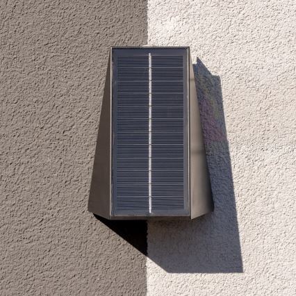 Brilagi - LED Päikesepaneeliga seinavalgusti PYRAMID LED/2W/3,2V 1300 mAh IP54