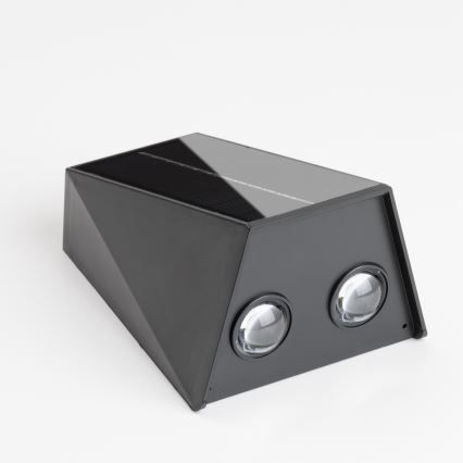 Brilagi - LED Päikesepaneeliga seinavalgusti PYRAMID LED/2W/3,2V 1300 mAh IP54