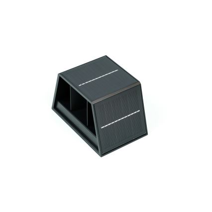Brilagi - LED Päikesepaneeliga seinavalgusti SOLAR CUBE LED/2W/3,2V 1300 mAh IP54