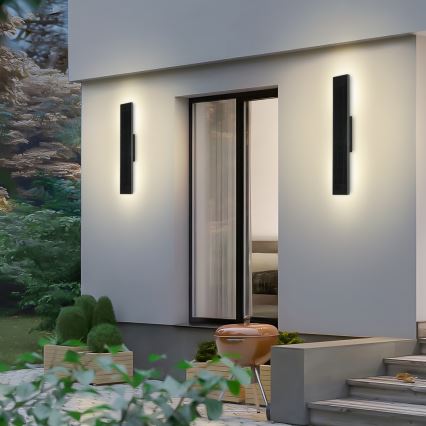 Brilagi - LED hämardatav päikesepaneeliga seinavalgusti SUN LED/4W/3,7V  60 cm 4000 mAh IP44