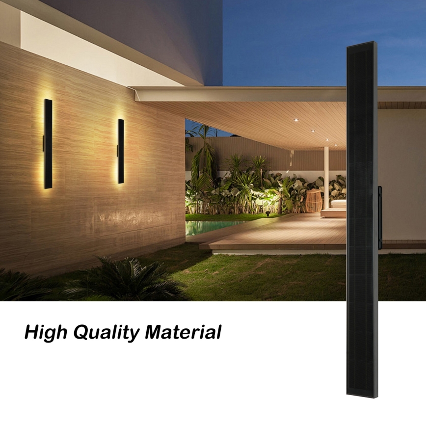 Brilagi - Hämardatav LED päikesepaneeliga seinavalgusti SUN LED/5,5W/230V 100 cm 6000 mAh IP44