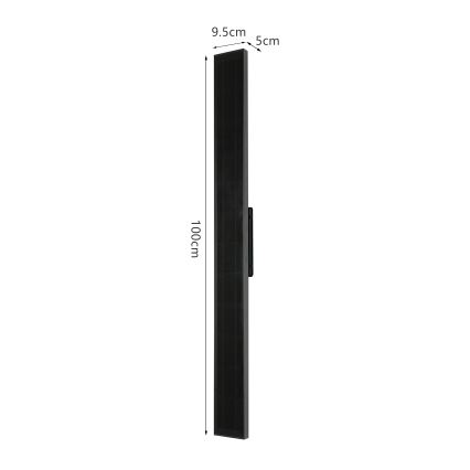 Brilagi - Hämardatav LED päikesepaneeliga seinavalgusti SUN LED/5,5W/230V 100 cm 6000 mAh IP44