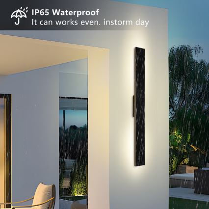 BRILAGI - LED Hämardatav päikesepaneeliga seinavalgusti SUN LED/5,5W/3,7V 100 cm 6000 mAh IP44