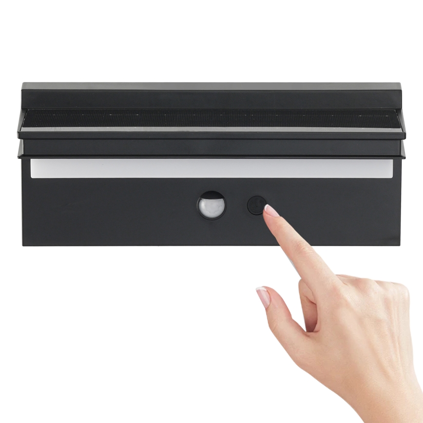 Brilagi - LED päikese seinavalgusti anduriga SUN SENSE LED/10W/3,7V 4000 mAh IP44